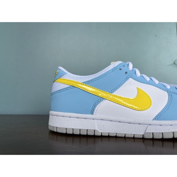 Nike Dunk Low GS "Homer Simpson" Size 6.5Y/Women's Size 8 DX3382-400 - Picture 4 of 12